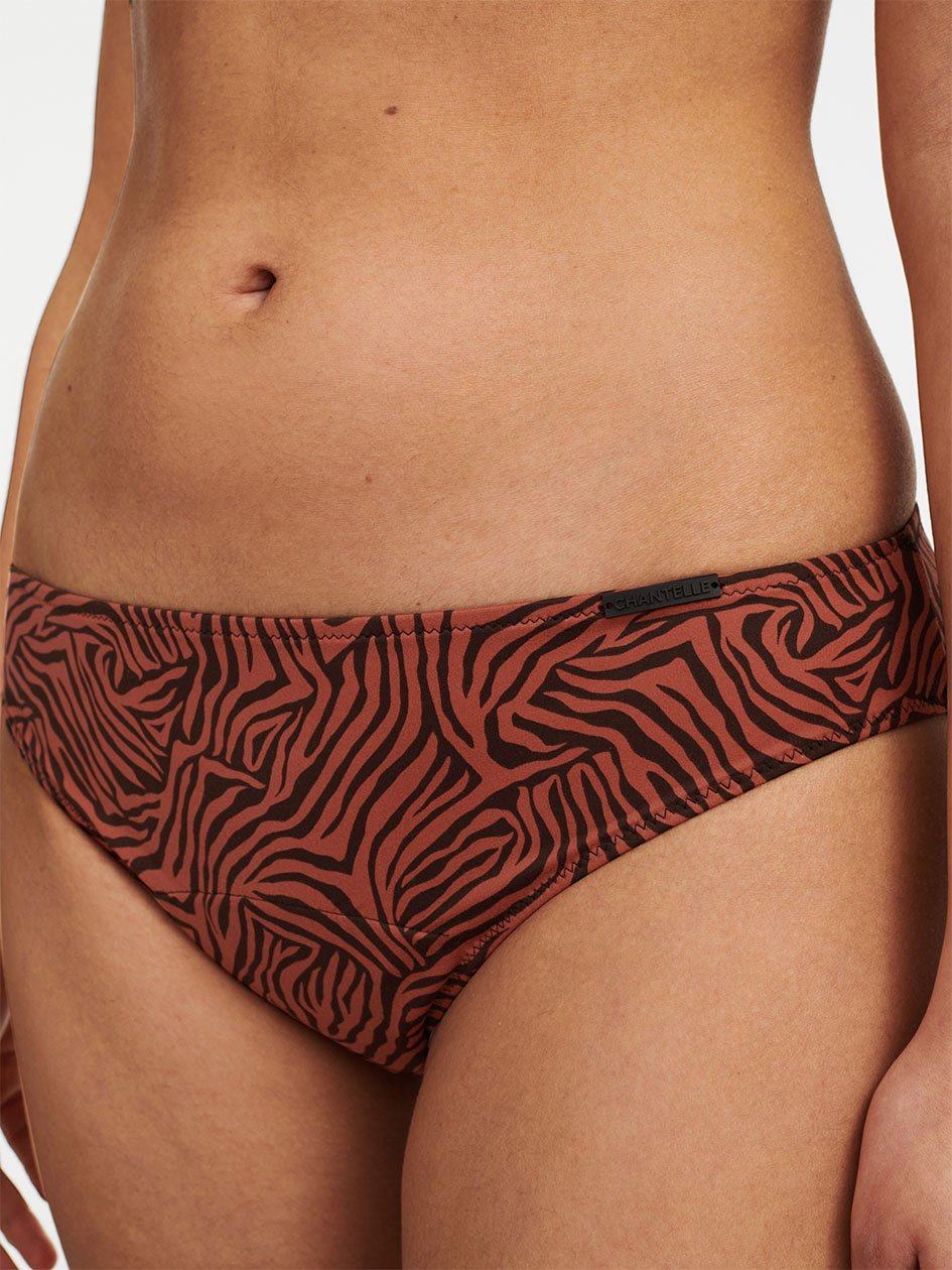 Leopard Women Chantelle Essential Leakproof Bikini Bottoms | LZH2511QJ