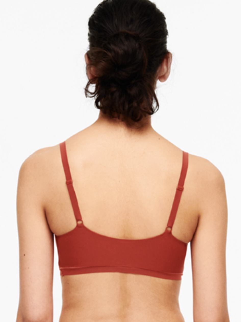 Orange Women Chantelle SoftStretch Scoop Padded Bralettes | LUW5734TS