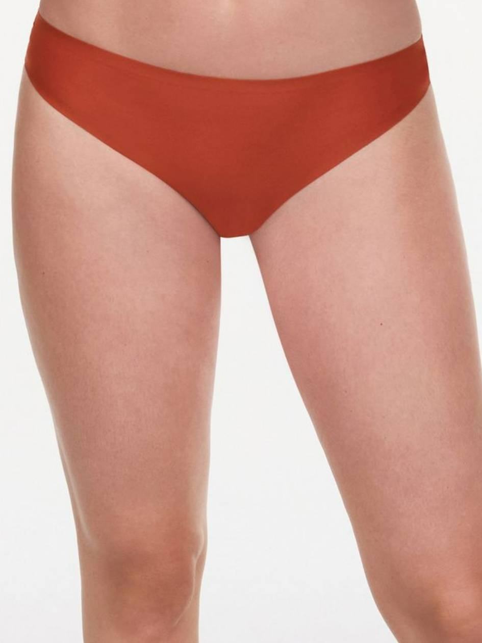 Orange Women Chantelle SoftStretch Thong Panty | CJG553WE