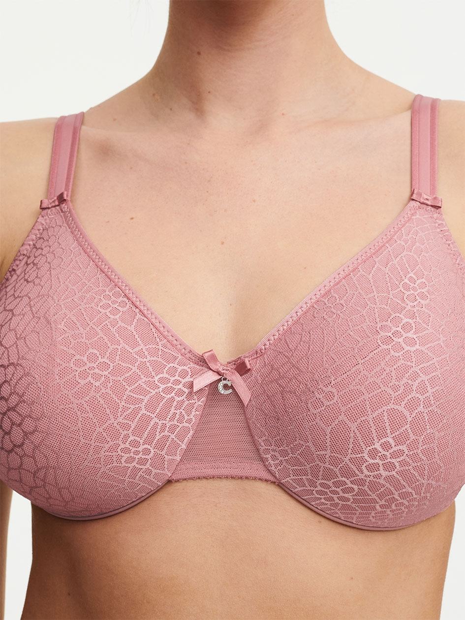 Pink Women Chantelle C Magnifique Seamless Minimizer Unlined Bra | VDJ8821IU