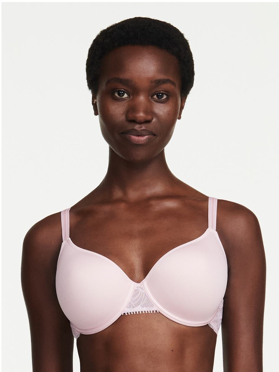 Pink Women Chantelle Day to Night Smooth Custom Fit Bras | WMZ5376EN