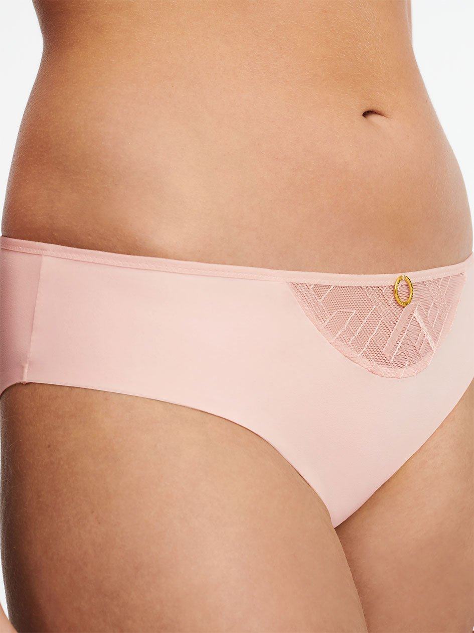 Pink Women Chantelle Graphic Support Bikini Bottoms | RFH2110SC