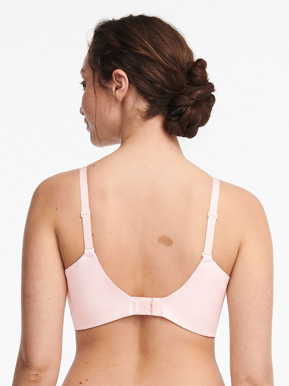 Pink Women Chantelle Graphic Support Lace Wireless Bras | RQE2524MF