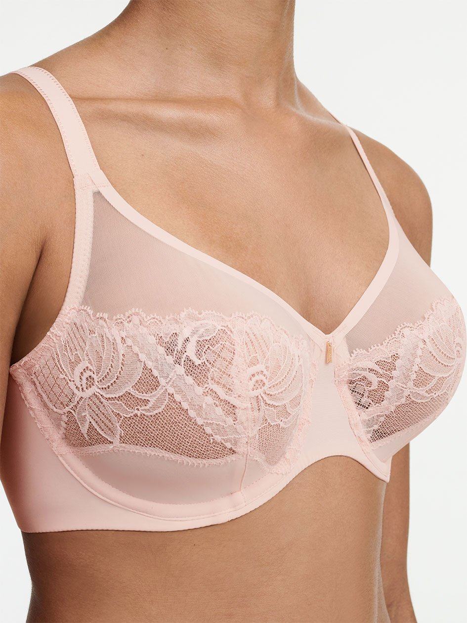 Pink Women Chantelle Orangerie Dream Full Coverage Underwire Bras | EVY4653GA