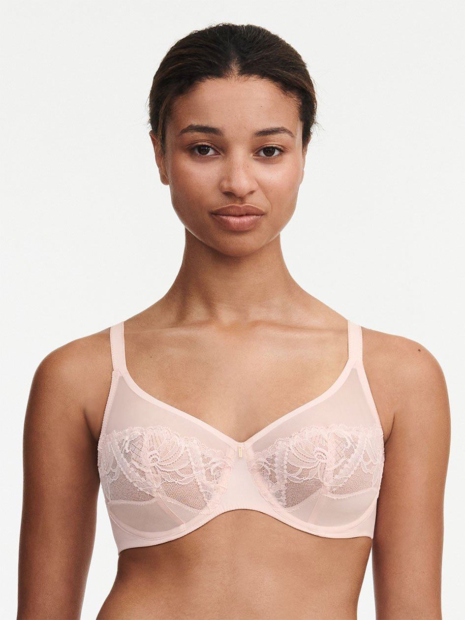 Pink Women Chantelle Orangerie Dream Full Coverage Underwire Bras | EVY4653GA