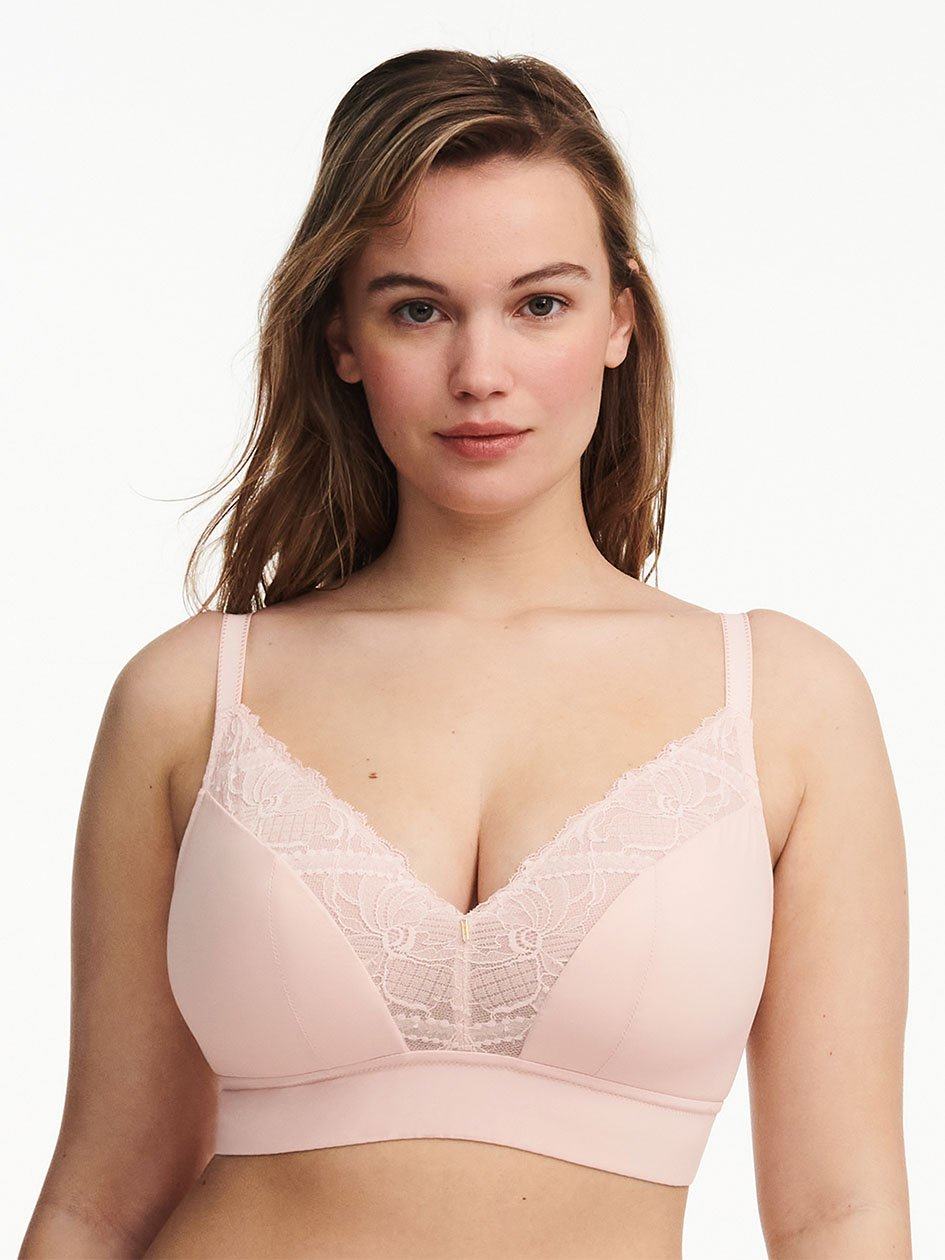 Pink Women Chantelle Orangerie Dream Wireless Bras | OKZ3149KH