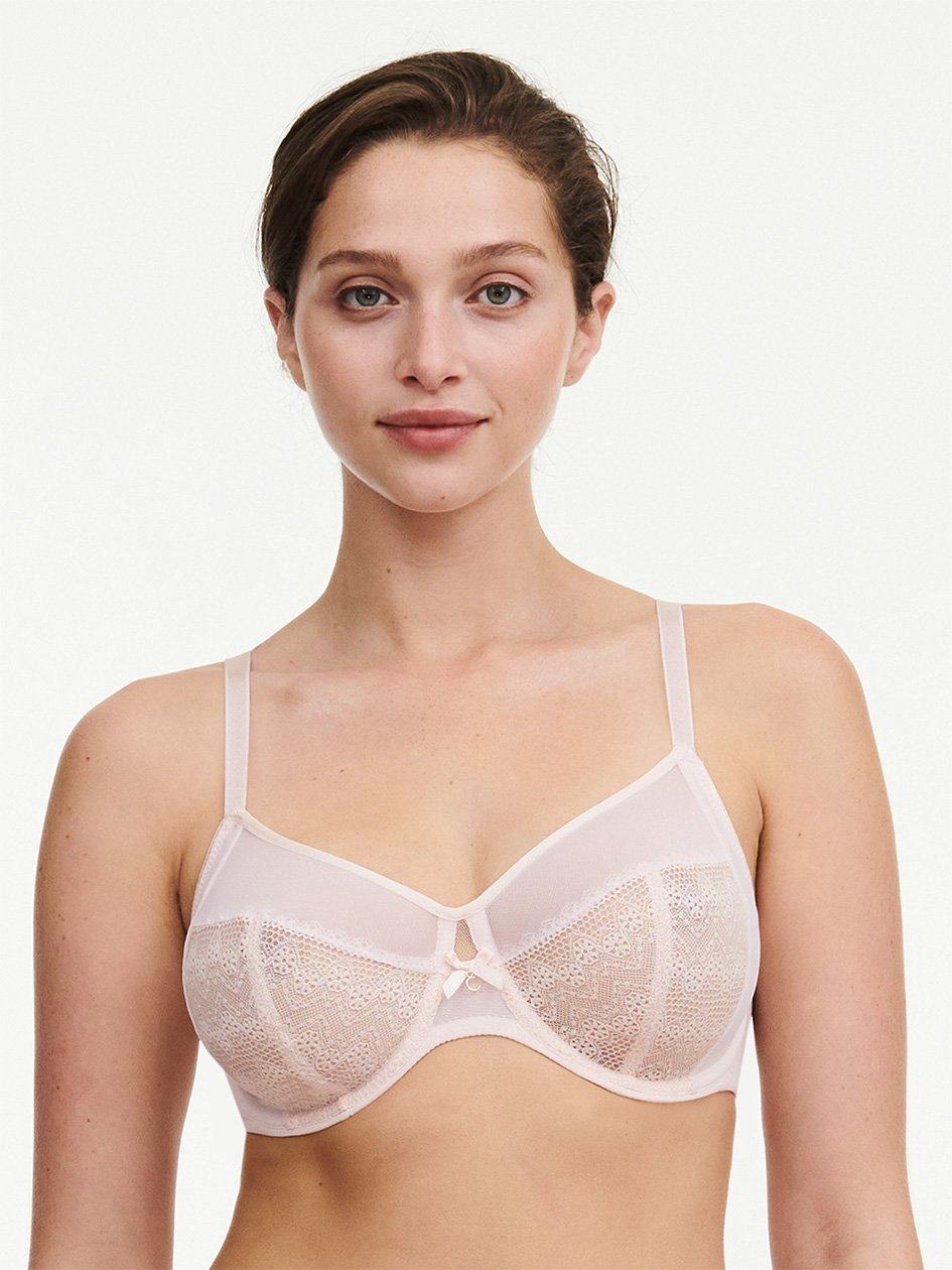 Pink Women Chantelle Revele Moi Perfect Fit Underwire Bras | CRK3385PH