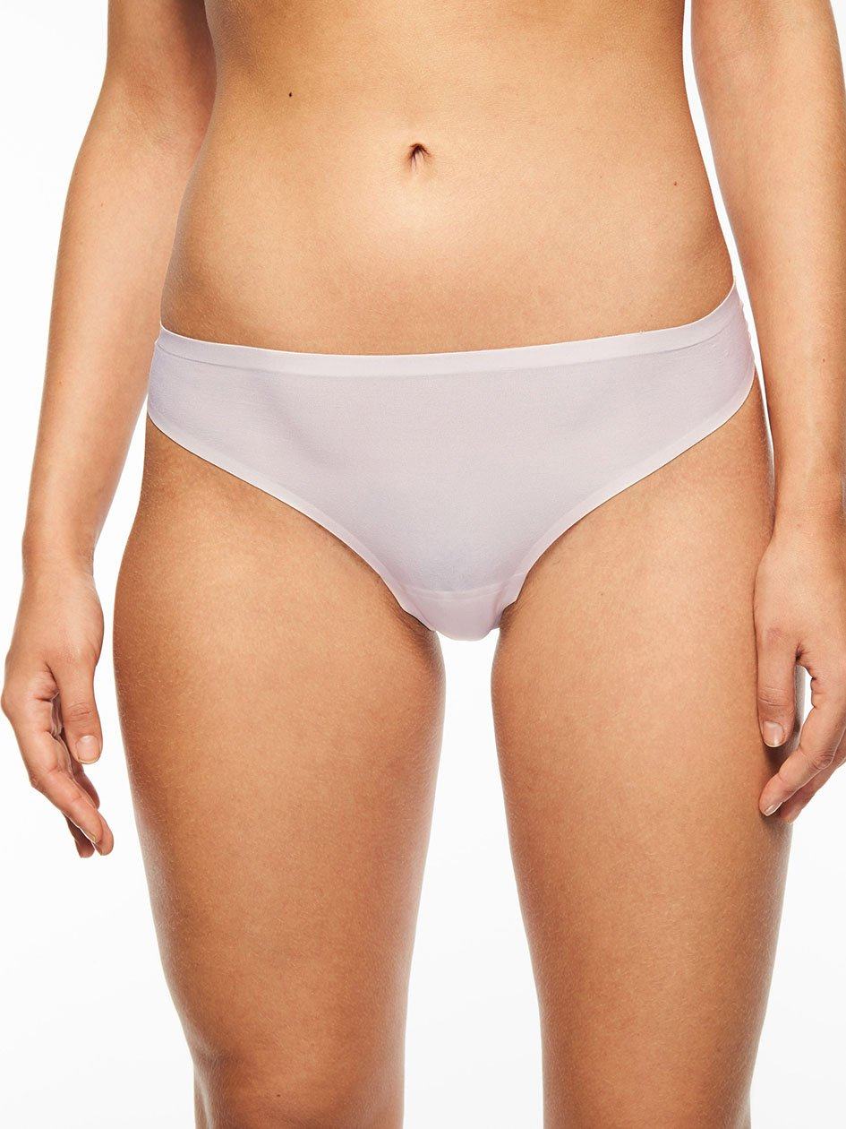 Pink Women Chantelle SoftStretch Thong Panty | FYU3037KG