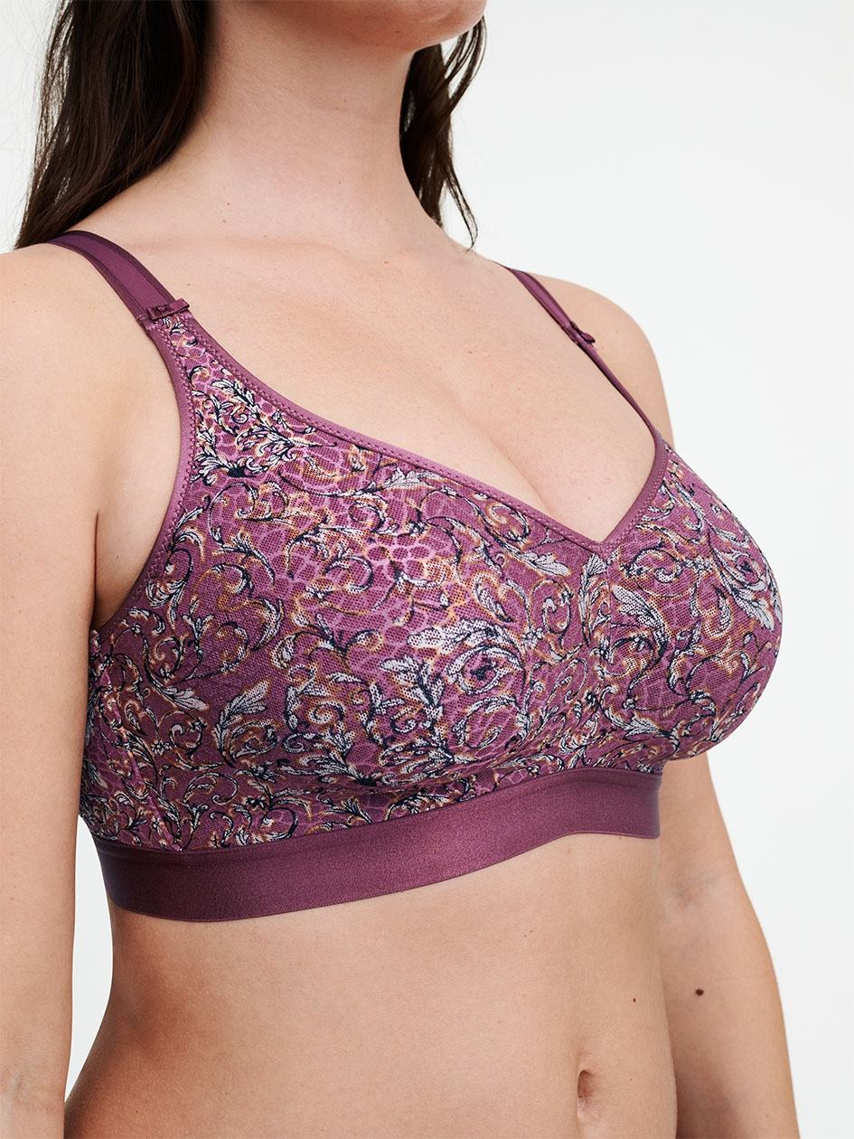 Purple Women Chantelle C Magnifique Full Bust Wirefree Bras | BNB8784WY