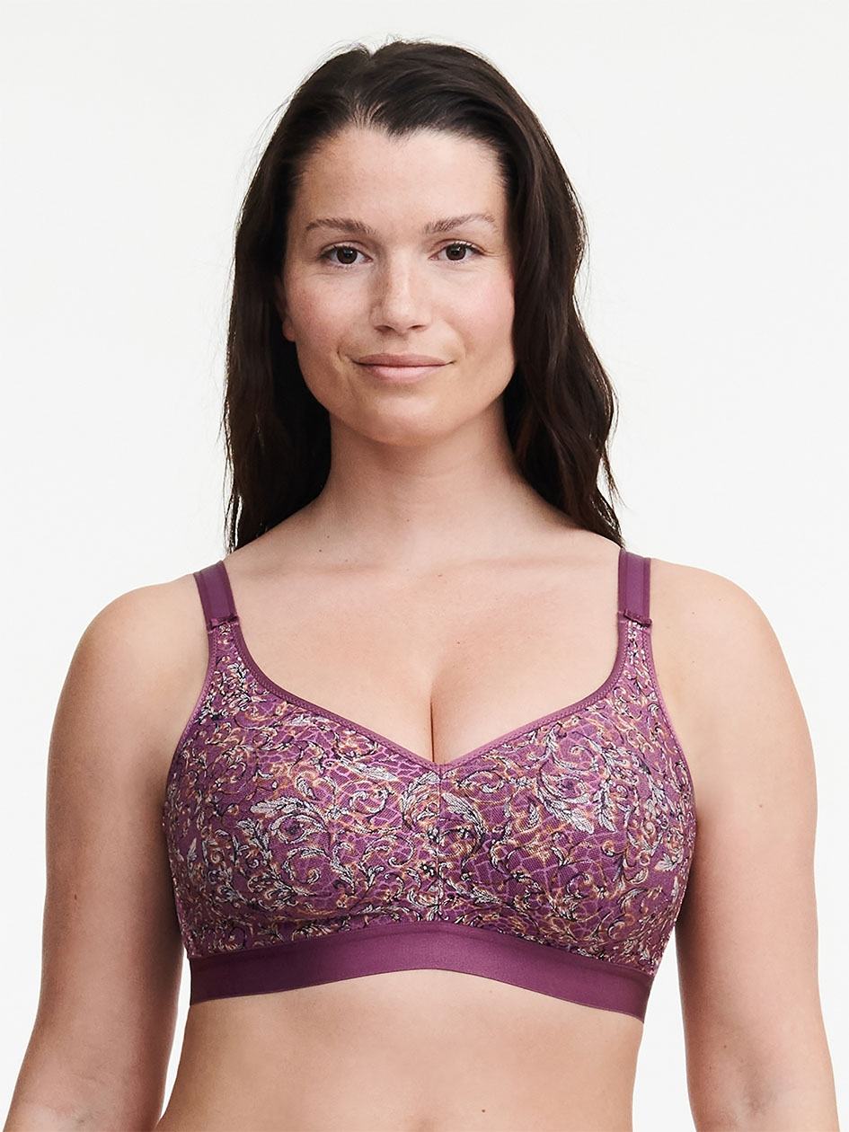 Purple Women Chantelle C Magnifique Full Bust Wirefree Bras | BNB8784WY