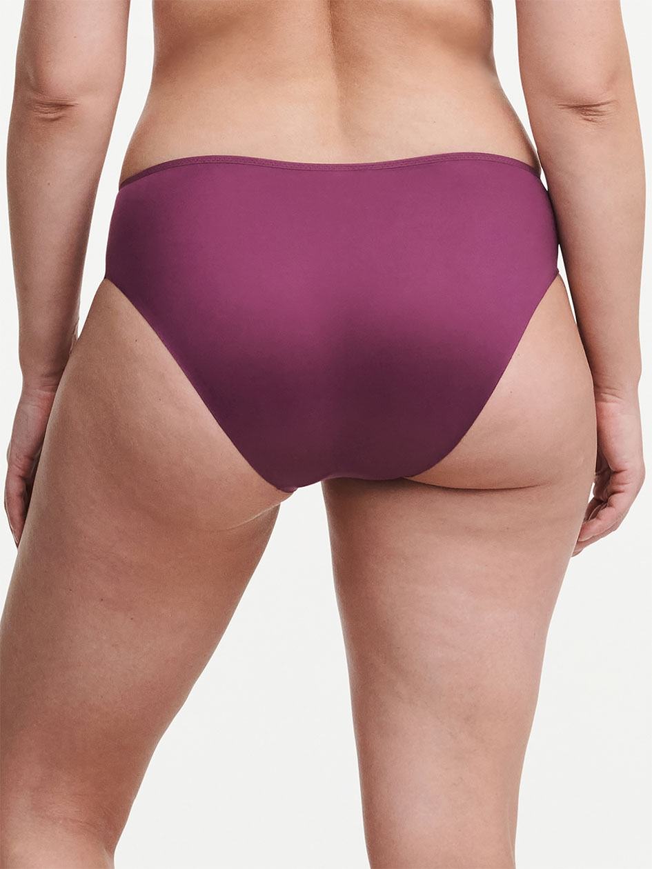 Purple Women Chantelle Graphic Support Bikini Bottoms | PKO9378TG