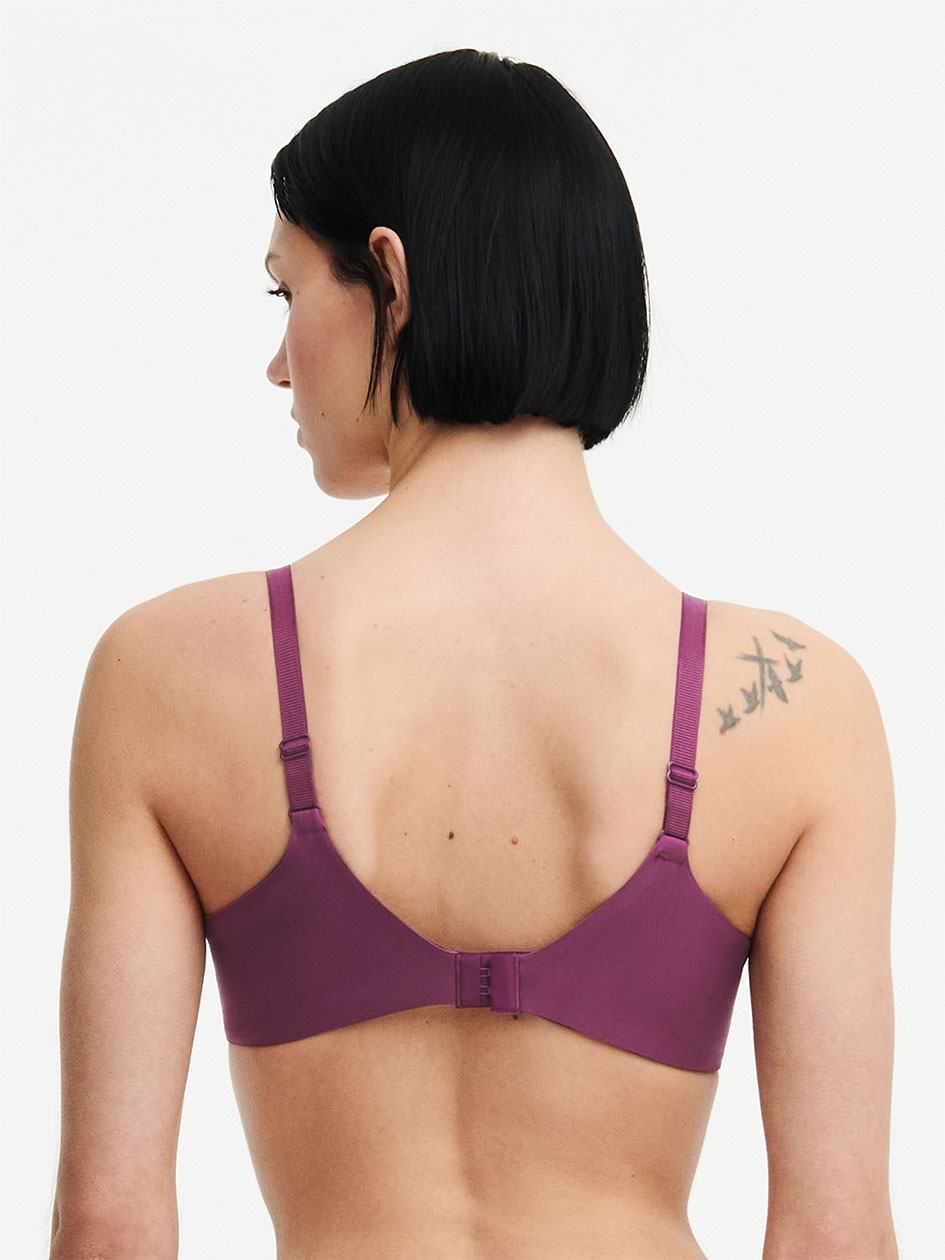 Purple Women Chantelle Graphic Support Full Coverage Custom Fit T-Shirt Bra | DSR8494GE