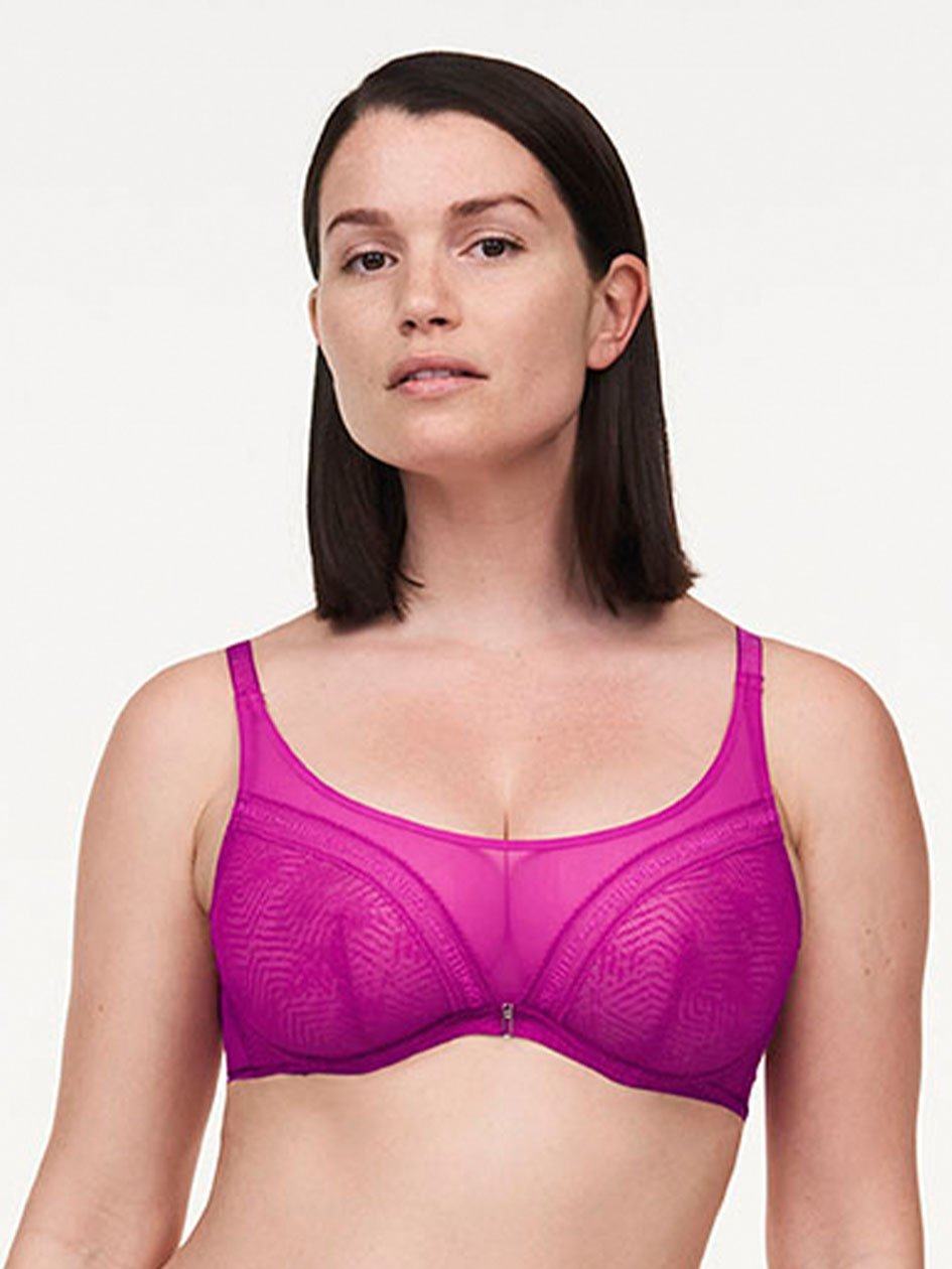 Purple Women Chantelle Modern Support Underwired Top Bras | TAN521PI