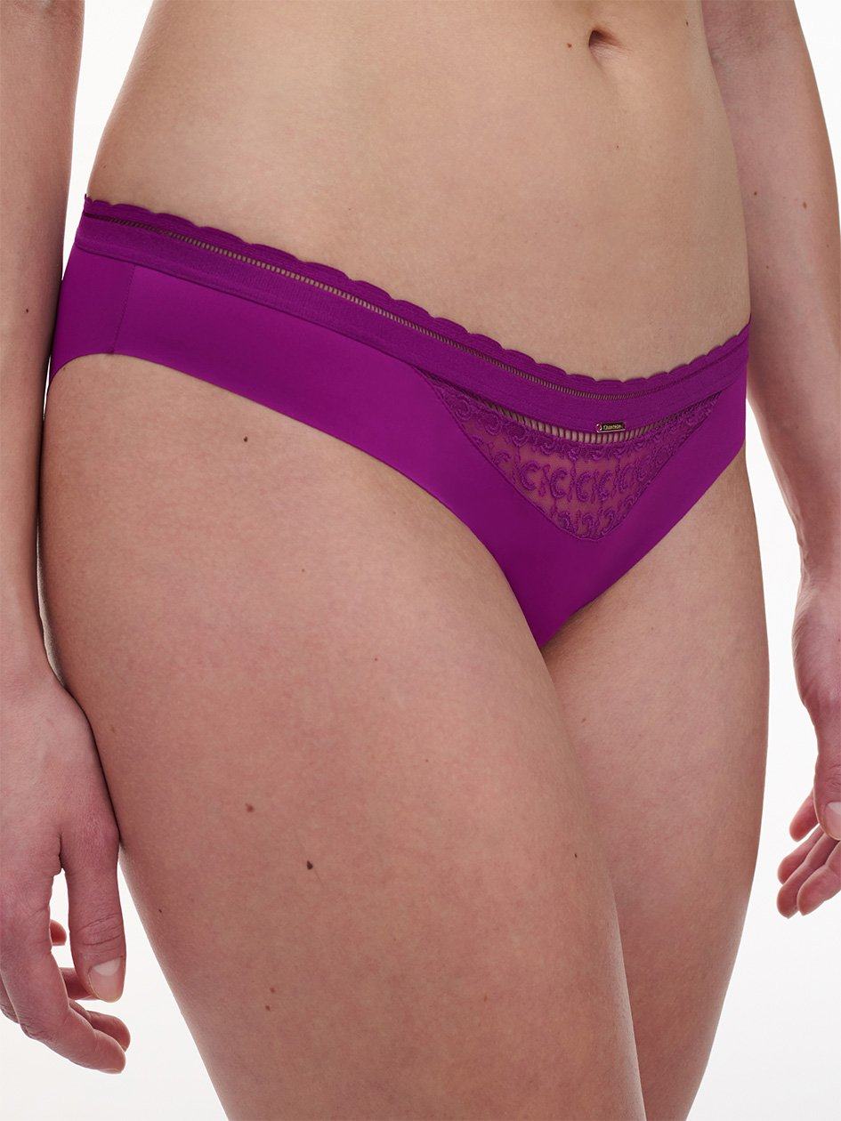 Purple Women Chantelle Monogram Bikini Bottoms | UHQ4852TG