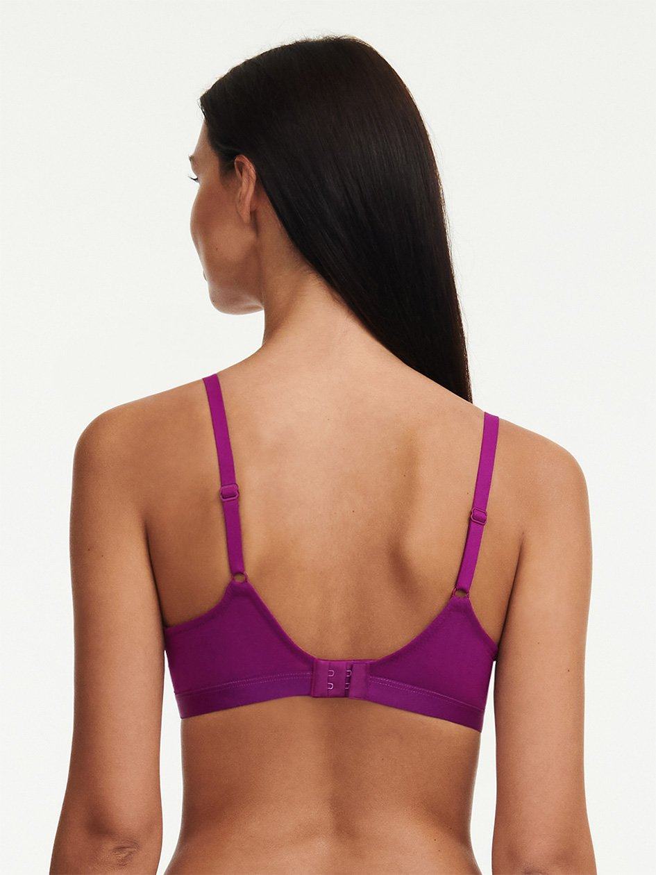 Purple Women Chantelle Monogram Demi Unlined Bra | UQX5291GY