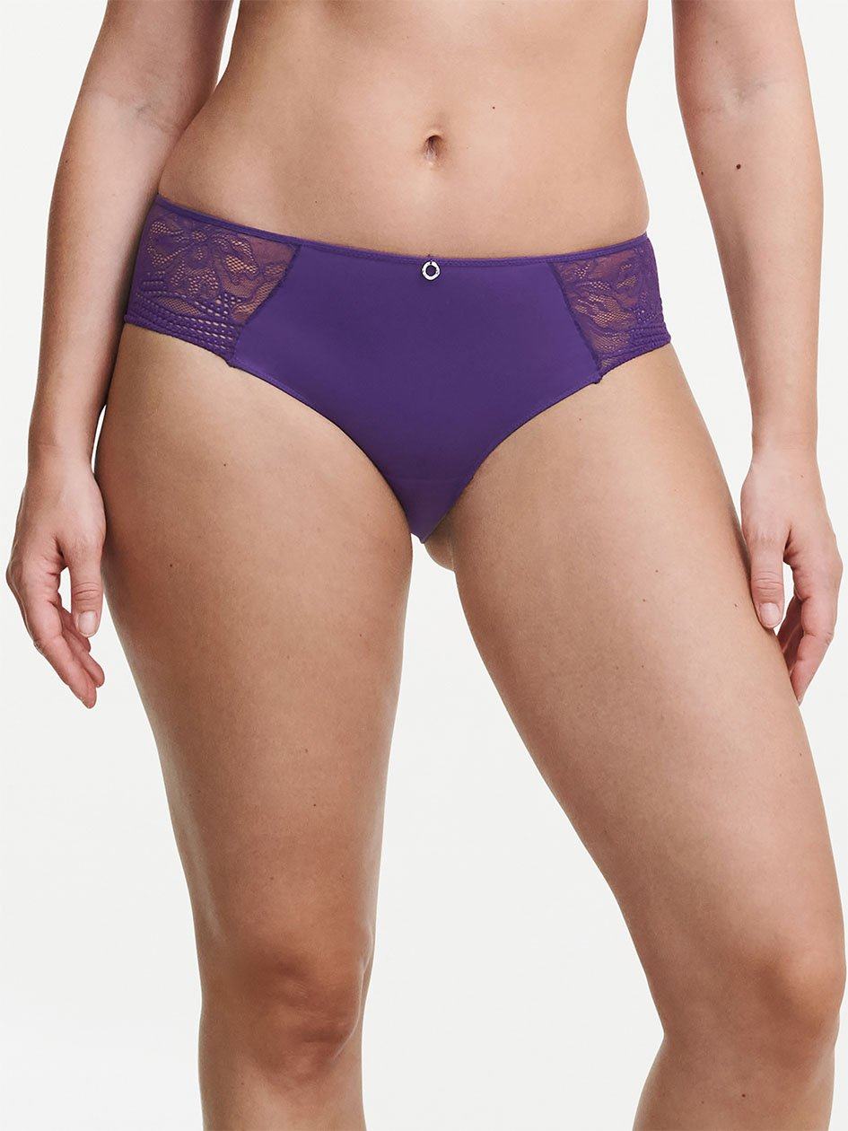 Purple Women Chantelle Naya Lace Hipster Panty | WSI4131VM