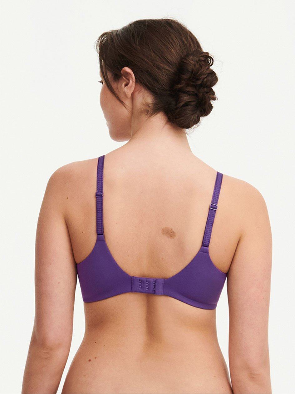 Purple Women Chantelle Naya Lace Underwire Unlined Bra | QDC2985SE