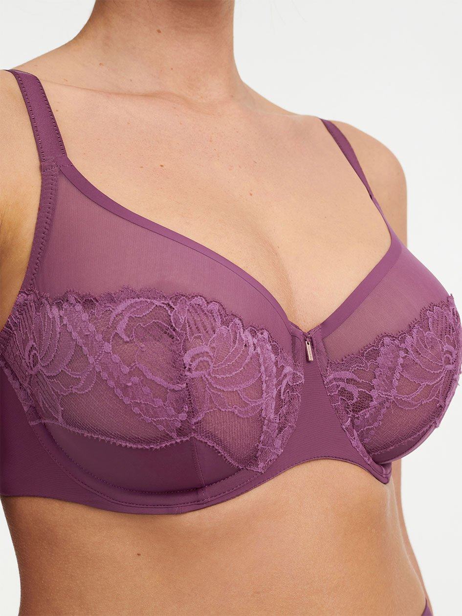 Purple Women Chantelle Orangerie Dream Full Coverage Underwire Bras | VMM7033RJ