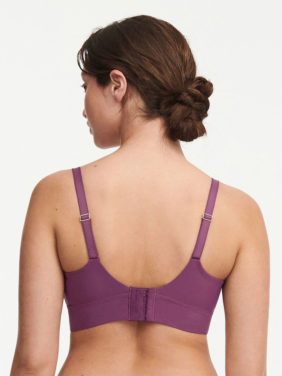 Purple Women Chantelle Orangerie Dream Wireless Bras | IPB4472EH