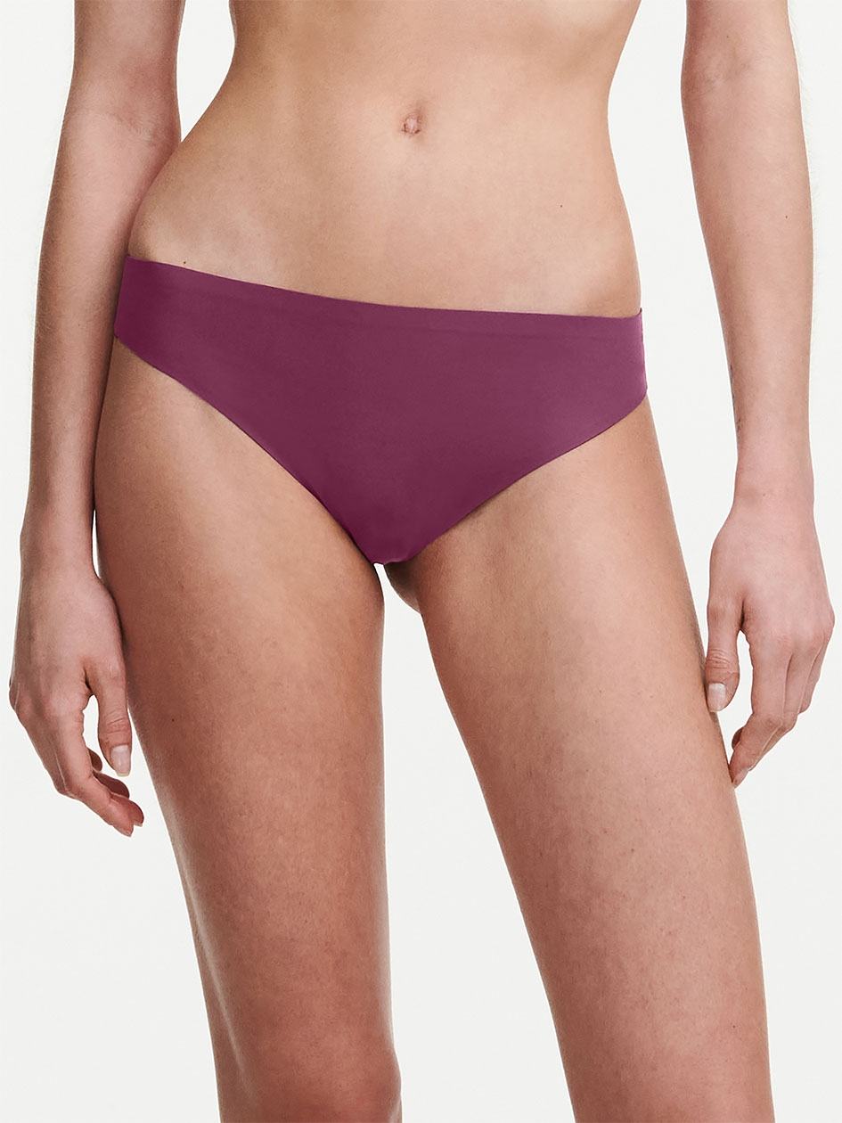 Purple Women Chantelle SoftStretch Thong Panty | YPT5135MN