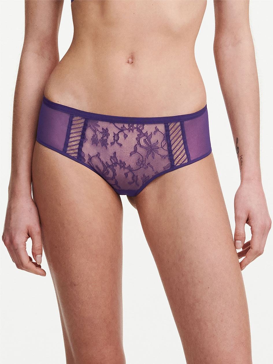 Purple Women Chantelle tXture Hipster Panty | JIT2526EE