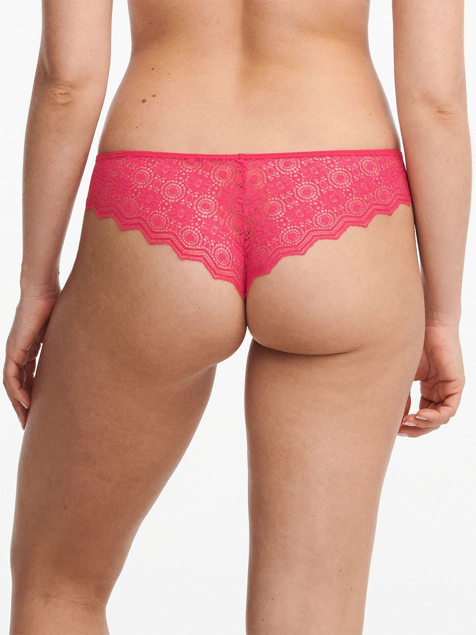 Red Women Chantelle Georgia Thong Panty | ZYH9990AR