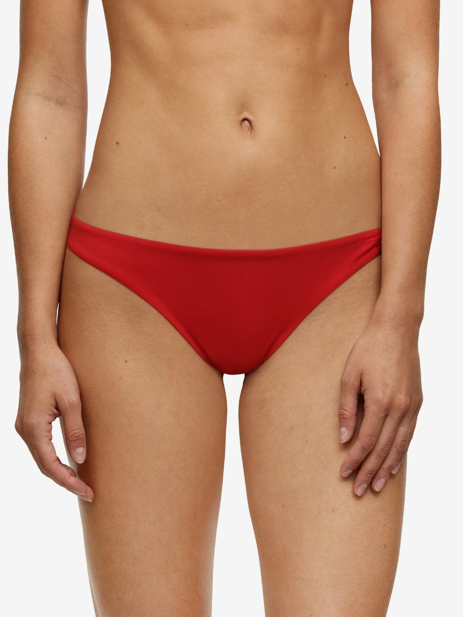 Red Women Chantelle Inspire Cheeky Swim Bikini Bottoms | RJL3915YI