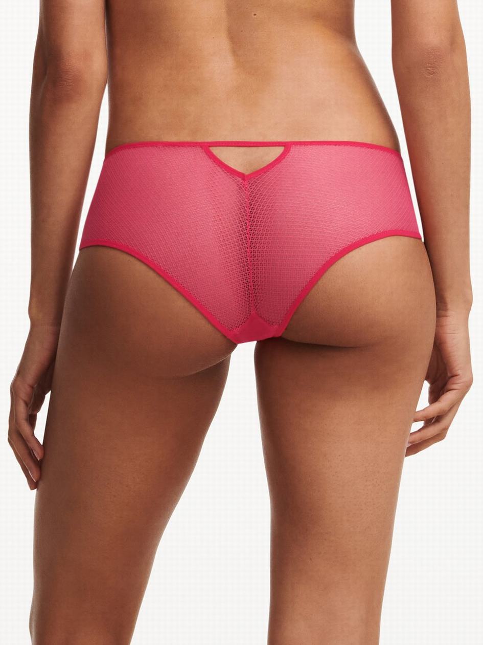 Red Women Chantelle Olivia Hipster Panty | OGS9830GJ