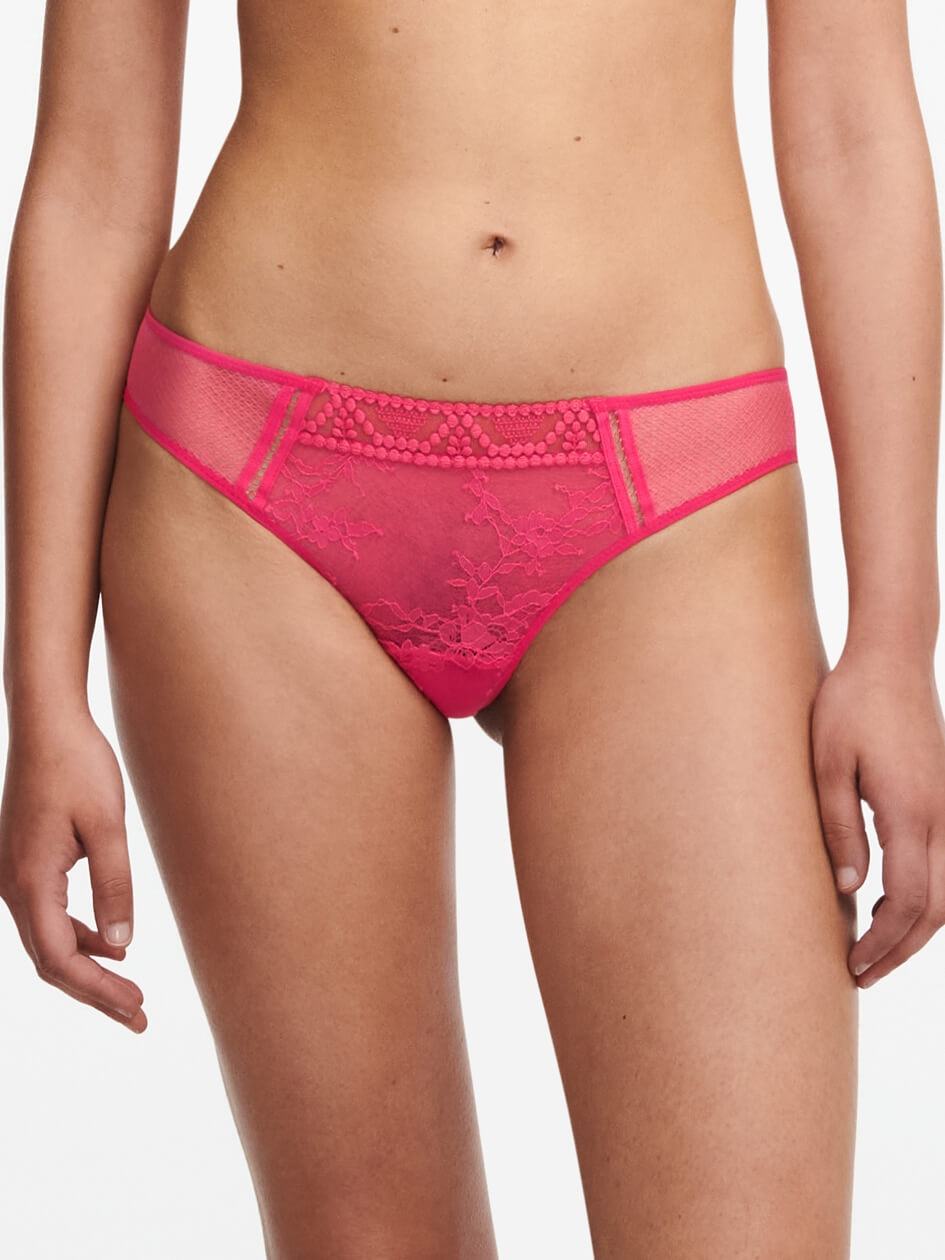 Red Women Chantelle Olivia Thong Panty | PDF9836JN