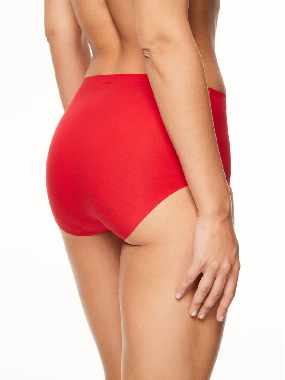 Red Women Chantelle SoftStretch Briefs | XMF6989UT