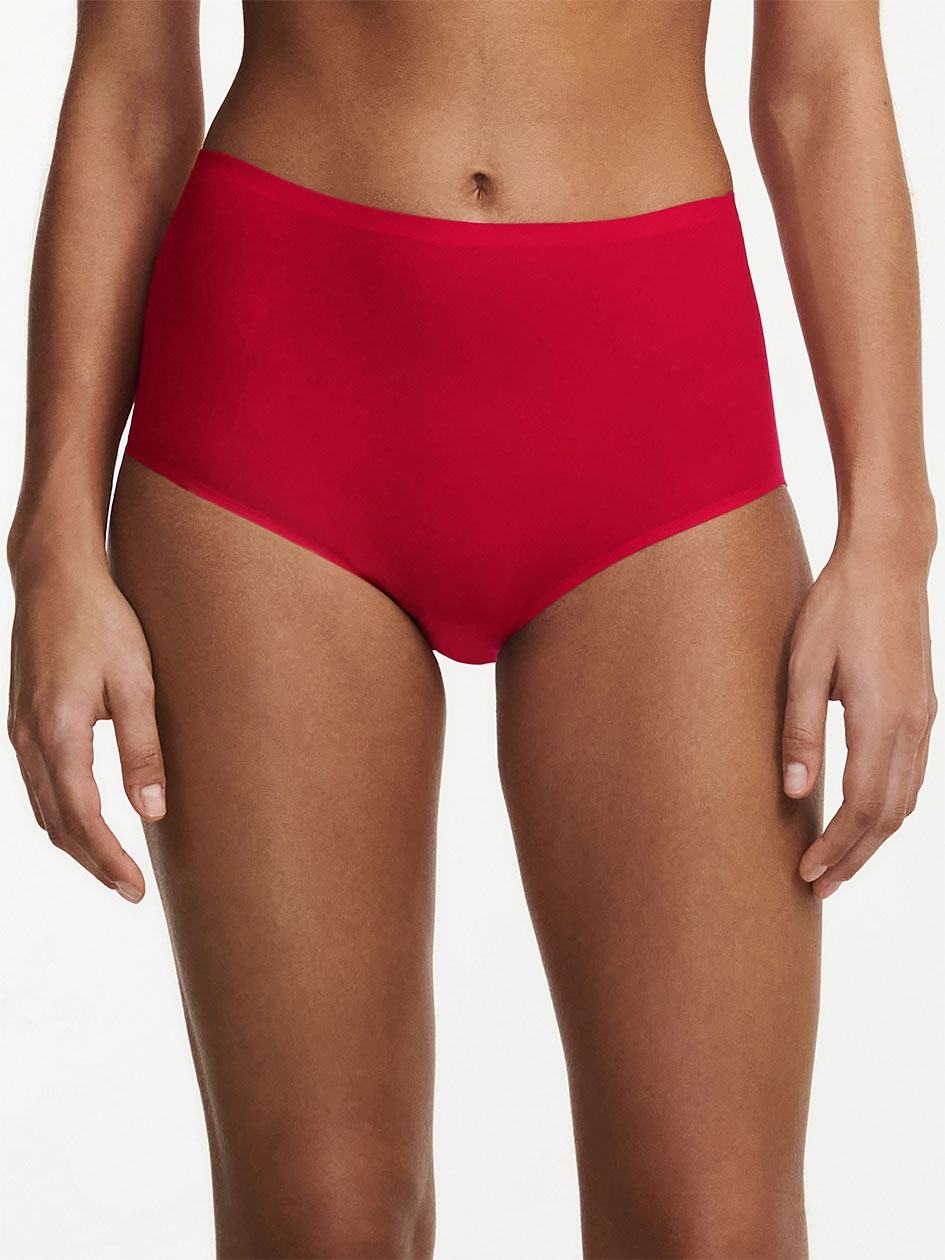 Red Women Chantelle SoftStretch Briefs | XMF6989UT