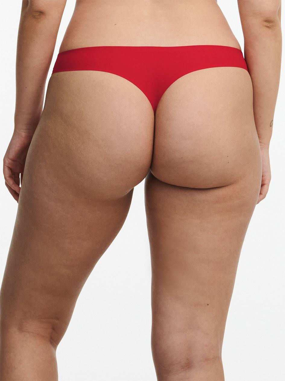 Red Women Chantelle SoftStretch Thong Panty | HBW416JB