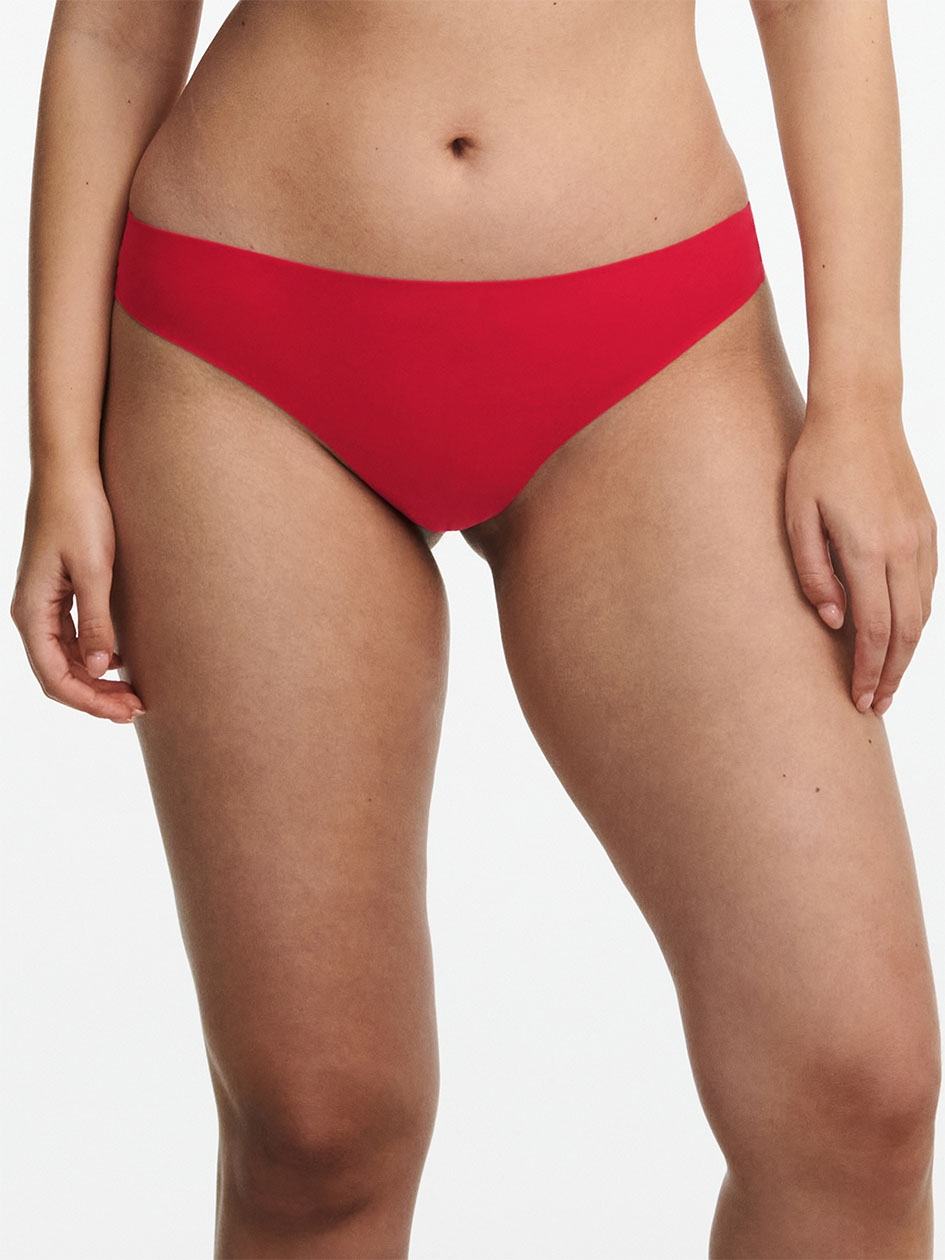 Red Women Chantelle SoftStretch Thong Panty | HBW416JB