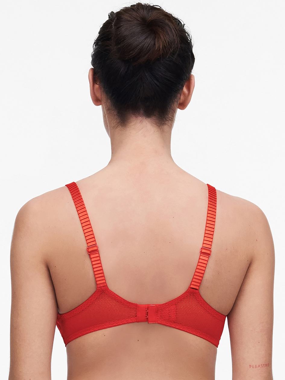 Red Women Chantelle Waltz Memory Foam Bras | TYR8749GJ