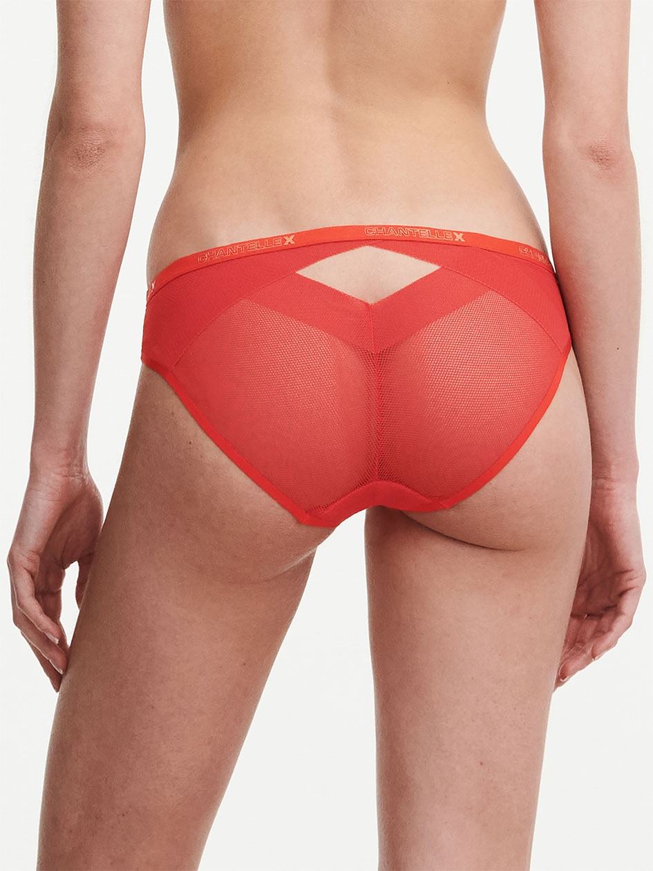 Red Women Chantelle Xpose Briefs | GMW540PA