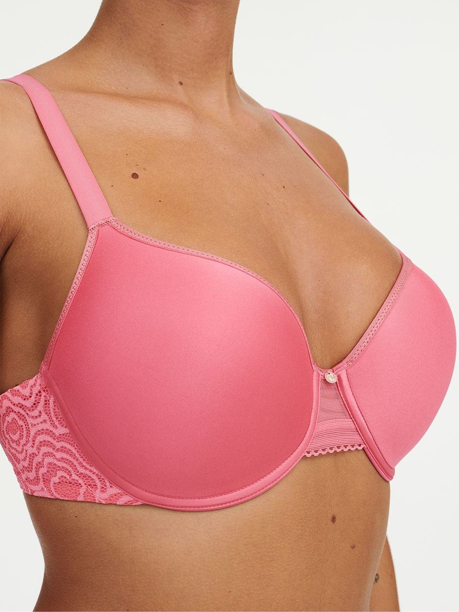 Rose Pink Women Chantelle C Jolie Comfort Convertible T-Shirt Bra | IZW3992SS