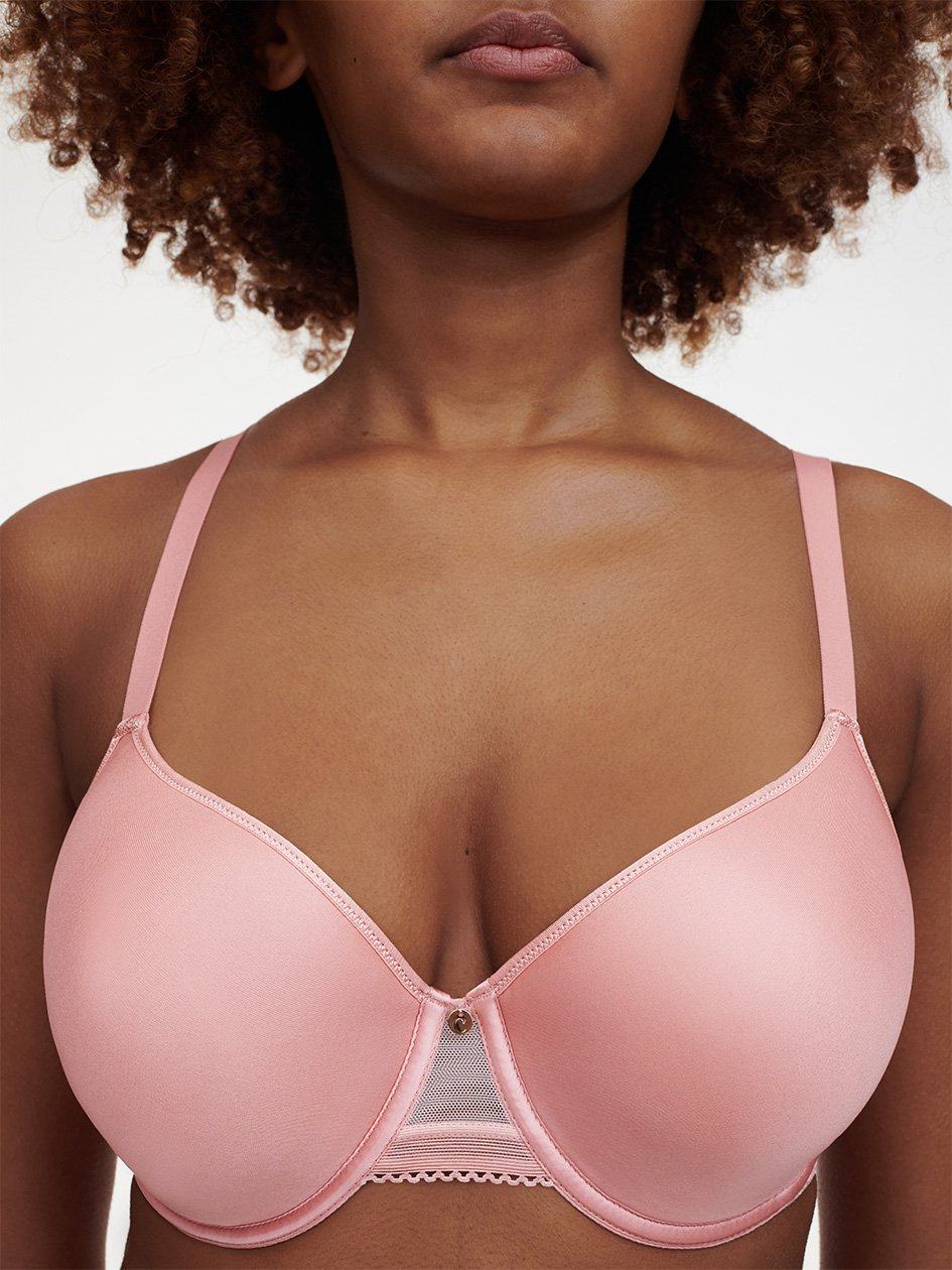 Rose Pink Women Chantelle C Jolie Comfort Convertible T-Shirt Bra | TGL803CR