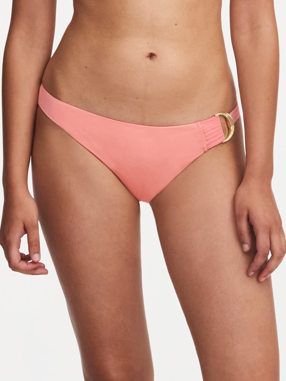 Rose Pink Women Chantelle Celestial Cheeky Swim Bikini Bottoms | BRX498DC