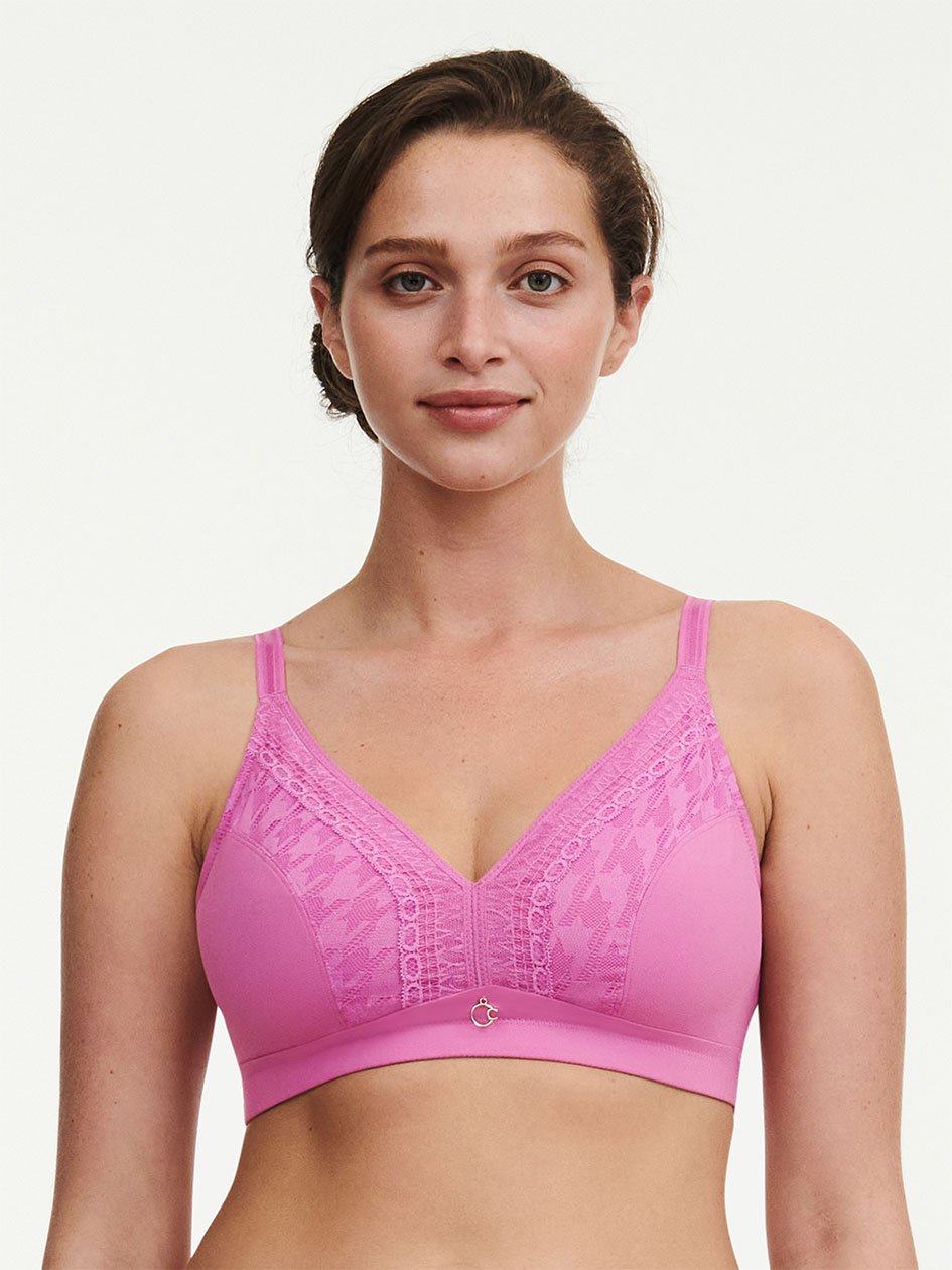 Rose Pink Women Chantelle Impression Full Support Wireless Bras | PFR9458BI