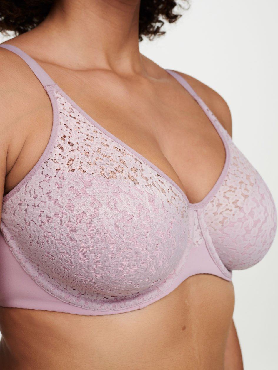 Rose Pink Women Chantelle Norah Comfort Underwire Bras | RYQ6451SY