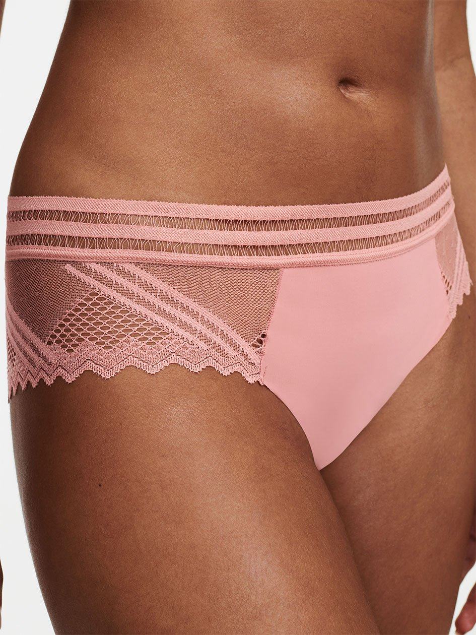 Rose Pink Women Chantelle Rodeo Hipster Panty | ONI2062ED