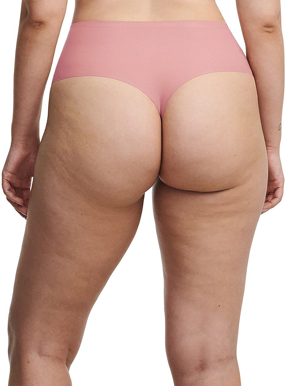 Rose Pink Women Chantelle SoftStretch High Waist Thong Panty | PVV5767XG