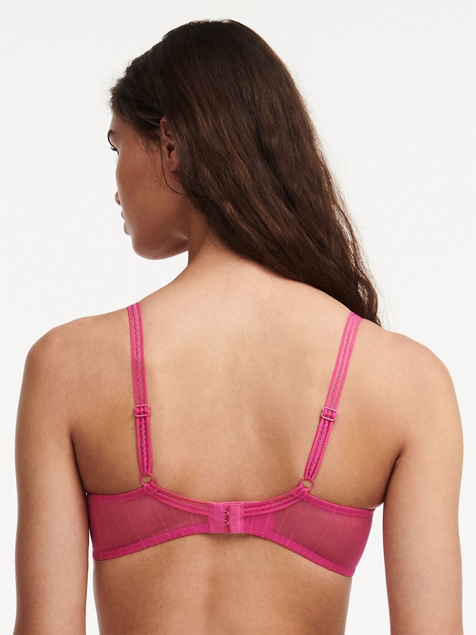 Rose Red Women Chantelle Maddie Demi Bras | SDD3610ZO