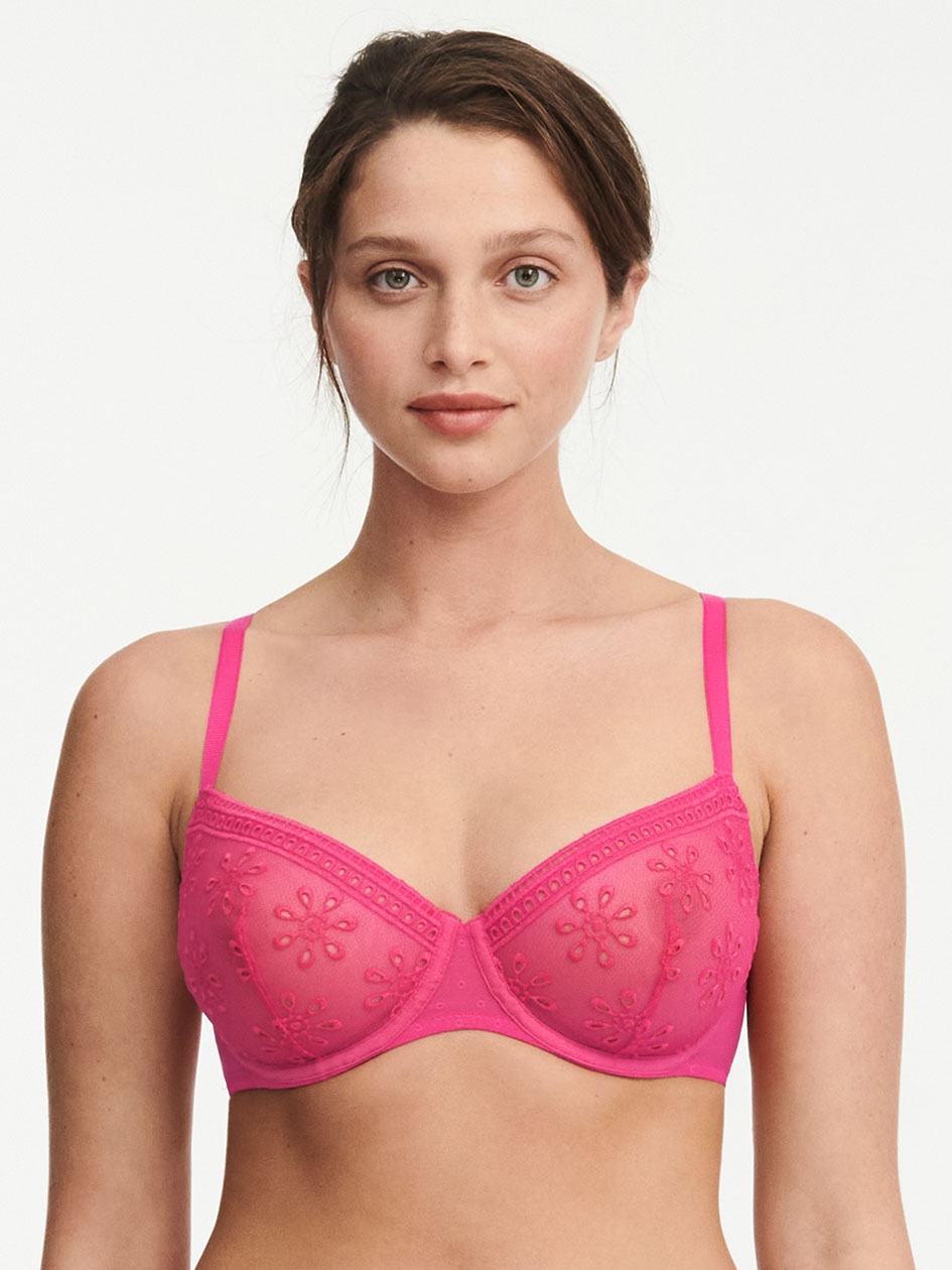 Rose Red Women Chantelle Prisca Underwire Bras | WCK545GN