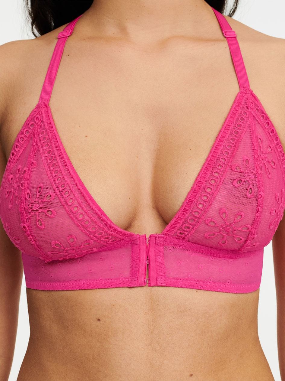 Rose Red Women Chantelle Prisca Wireless Bras | MFQ2517JT