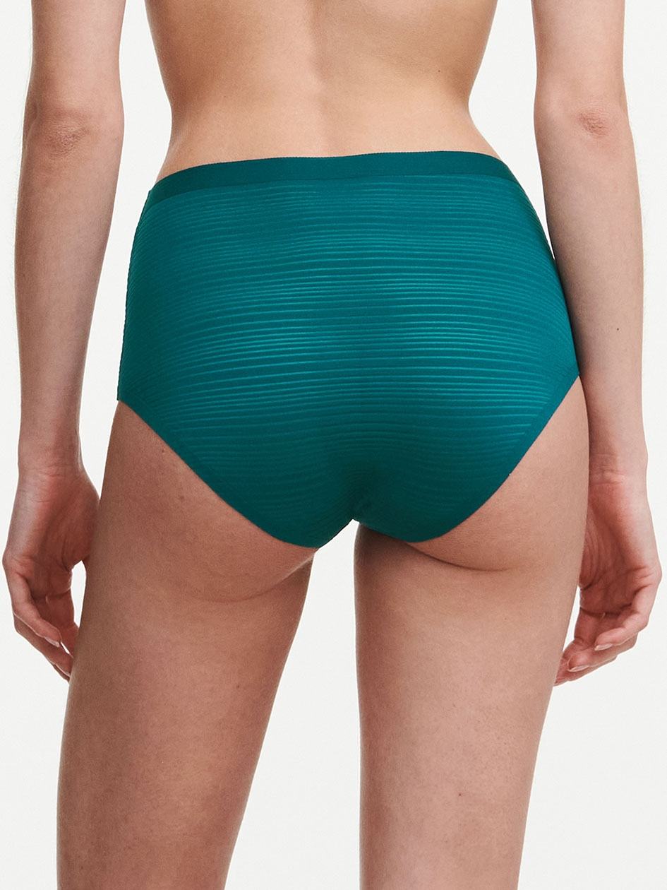 Turquoise Women Chantelle SoftStretch Stripes Briefs | TKS7843GL