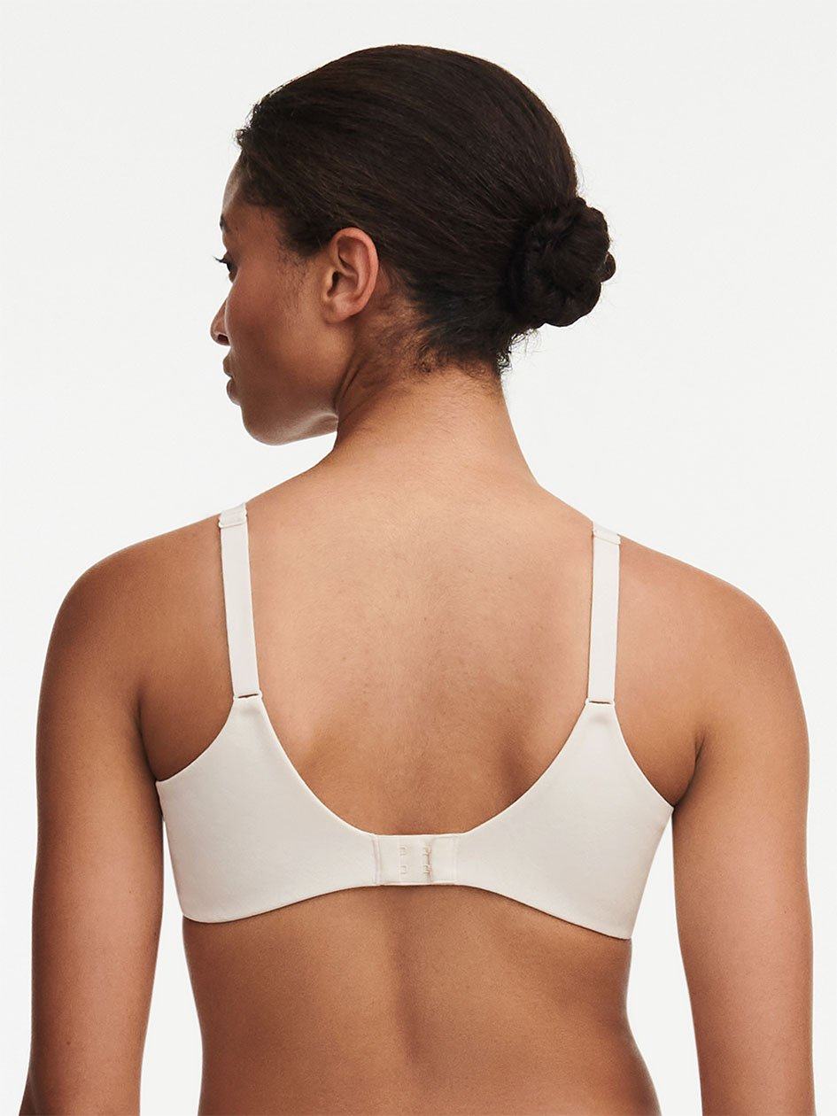 White Women Chantelle Comfort Chic Back Shaping Minimizer Bras | CFI5643IE