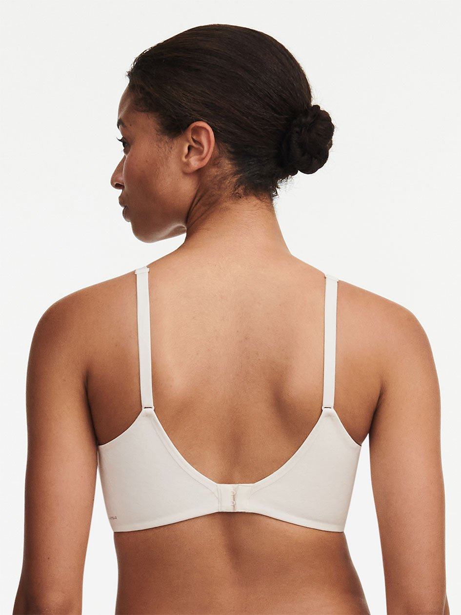 White Women Chantelle Comfort Chic Back Smoothing Full Support Wireless Bras | GLZ6688SQ