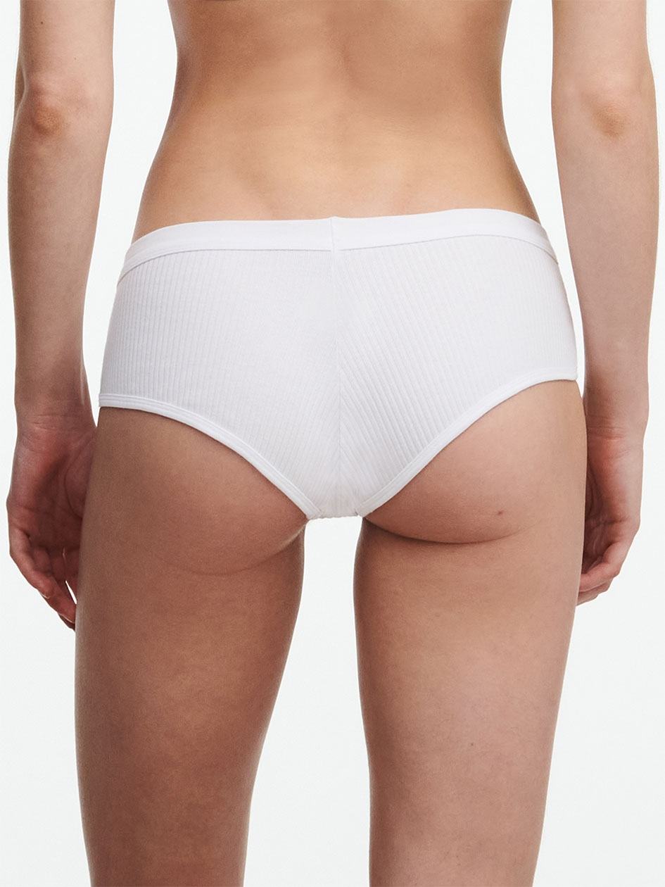 White Women Chantelle Cotton Comfort Hipster Panty | FUV8390IS