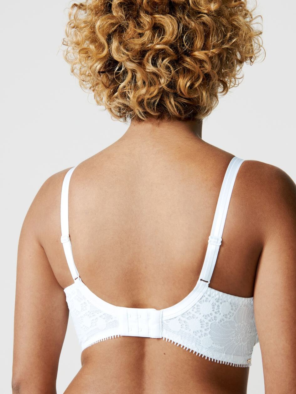 White Women Chantelle Day to Night Full Coverage Unlined Bra | ROW9746MC